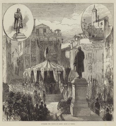 Unveiling the Statue of Daniel Manin at Venice by Sir John Charles Robinson